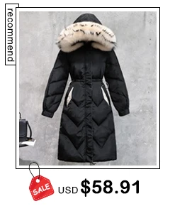 Натуральный мех с капюшоном, пуховик, пальто для женщин, толстый теплый белый утиный пух, Корейская ветровка, женский зимний пуховик, пальто