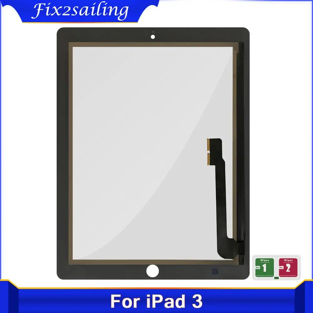 9 7 ''для iPad 3 сенсорный экран стекло дигитайзер для планшета iPad3 A1416 A1403 A1430