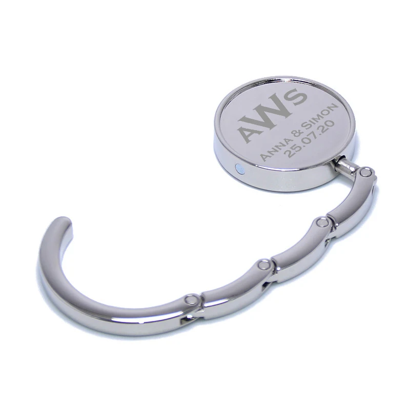 40 шт. именные сумочки с гравировкой на складной крюк для кошелька год | Дом и сад