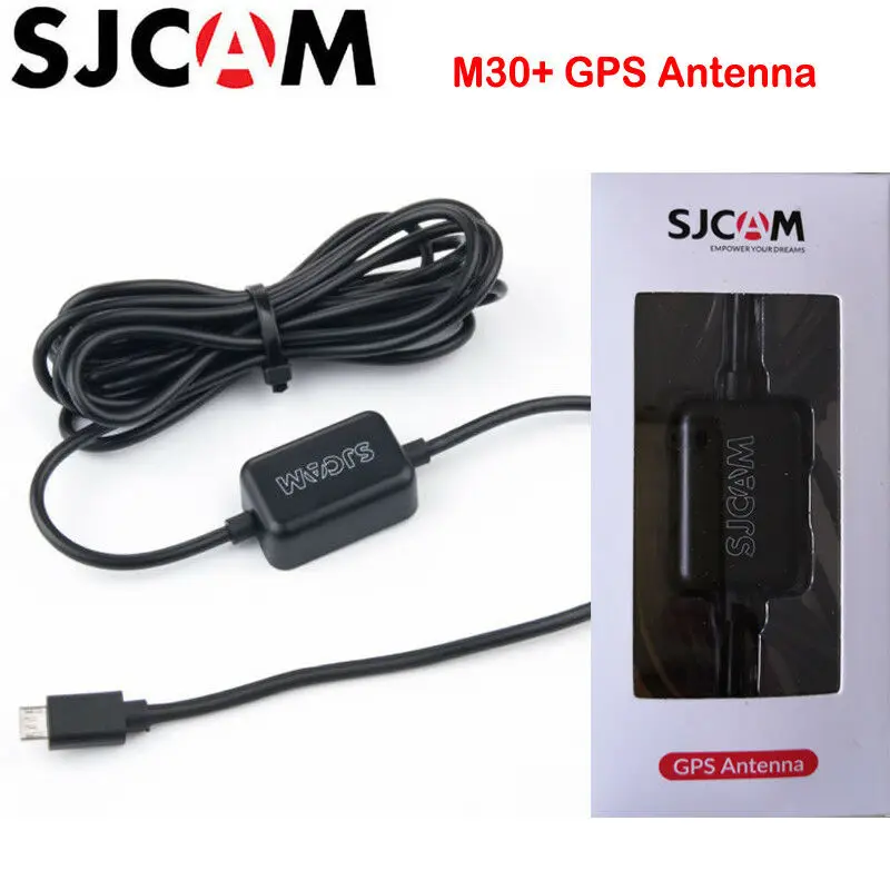 SJCAM аксессуары SJDASH M30 Plus gps антенна с кабелем 2,5 м USB кабель для камеры SJCAM