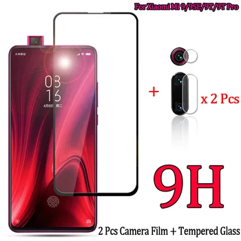 

2 Pcs Camera Glass + Tempered Glass for Xiaomi Mi-9T Pro Mi 9SE Camera Screen Protector Film Mi 9 SE Mi9T Xiomi Mi9 Mi 9 T Glass