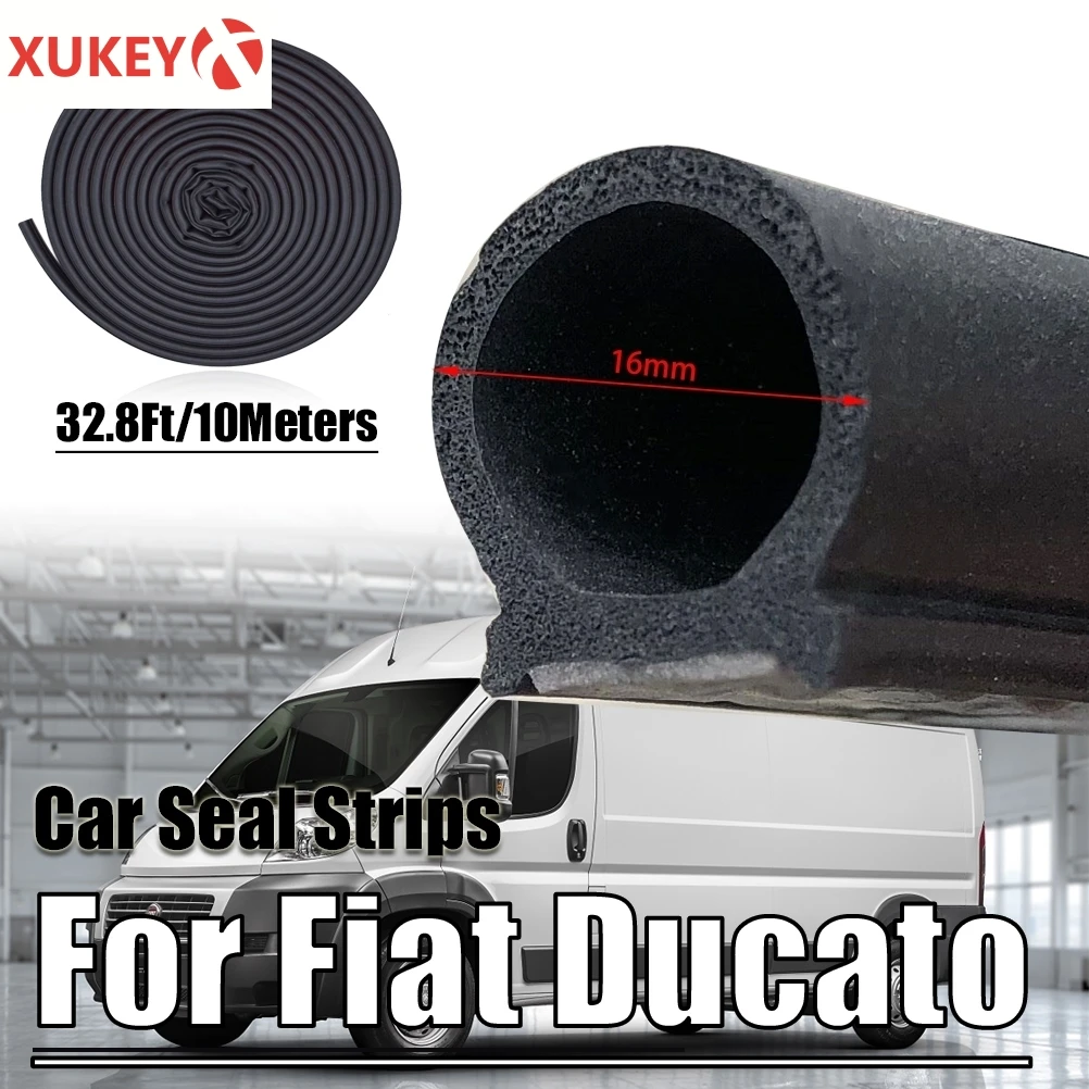 32.8Ft For Fiat Ducato Van Motor Home campervan motorhomes lwb mwb 244 250 290 Peugeot Boxer Door Boot Trunk Seal Strips 16x16mm |