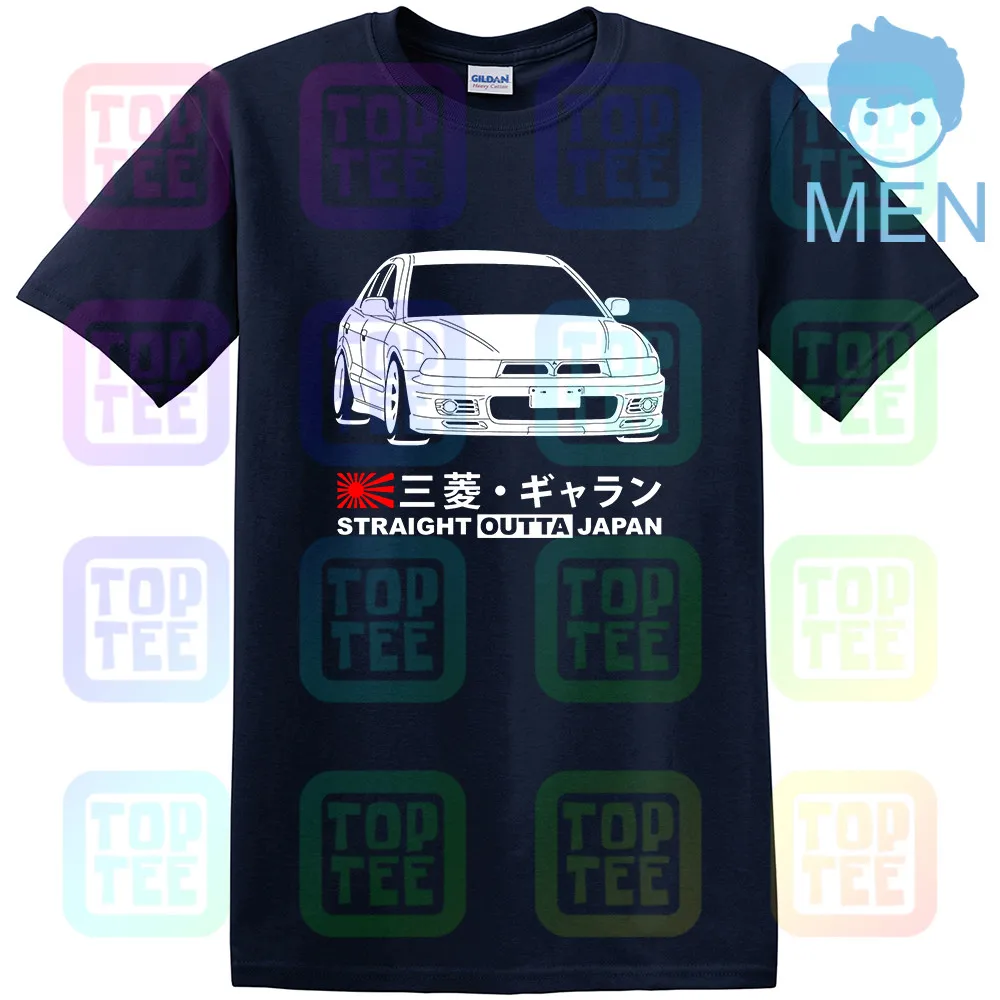 Футболка GT-shirt Mitsubishi Galant VR-4 ЕС5А '96-'98 - Цвет: Тёмно-синий