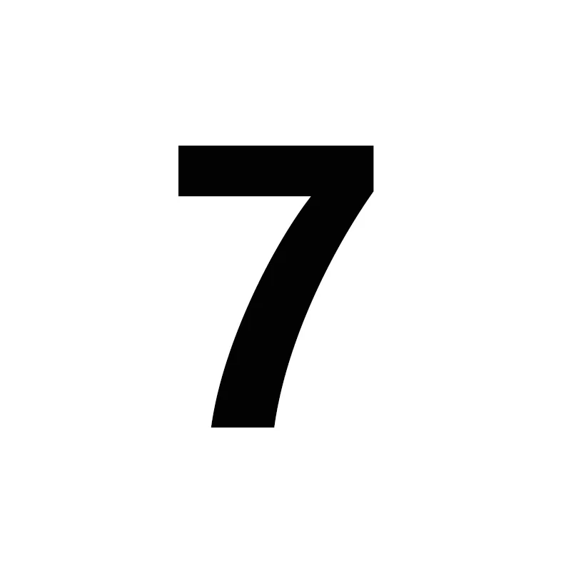 Number 7