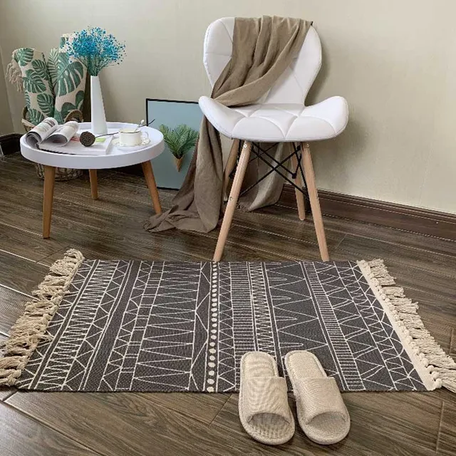  Tapis cocooning  et boh me  motifs en coton Cocooning  net