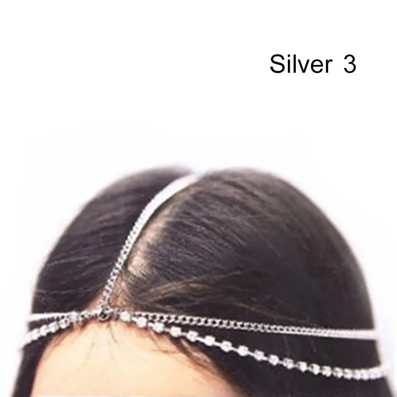 Hair Accessory Bohemian Hair Jewelry Party Wedding Vantage Crown Metal Tassel Women Head Chain Headband Headpiece