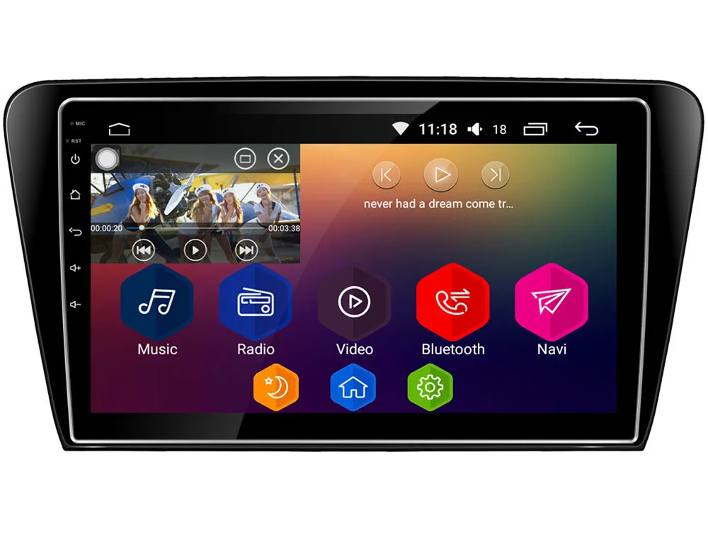 10," ips 4G DSP Carplay Android 8 Восьмиядерный 4 Гб ОЗУ 64 Гб ПЗУ BT FM Автомобильный dvd-плеер радио gps ГЛОНАСС для Skoda Octavia