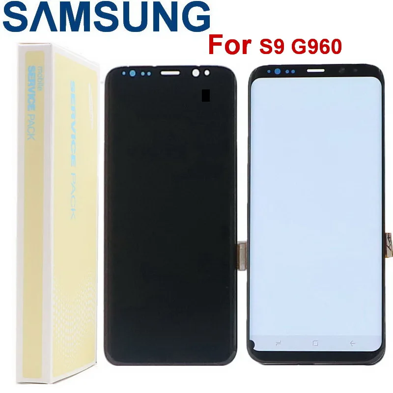 Оригинальный ЖК-дисплей для Samsung Galaxy S9 G960 G960F сенсорный экран дигитайзер G960FN F/DS в
