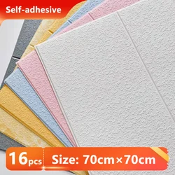 New Design Self-adhesive Wall Stickers Soundproof And Moisture-proof 3D Panel Bathroom And Kitchen Waterproof Wall Decoration