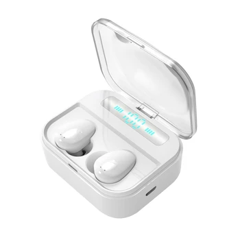 

X7 Tws Bluetooth 5.0 Earphones HIFI Earbuds Digital Display Bluetooth Headset Sports Waterproof White Earphone