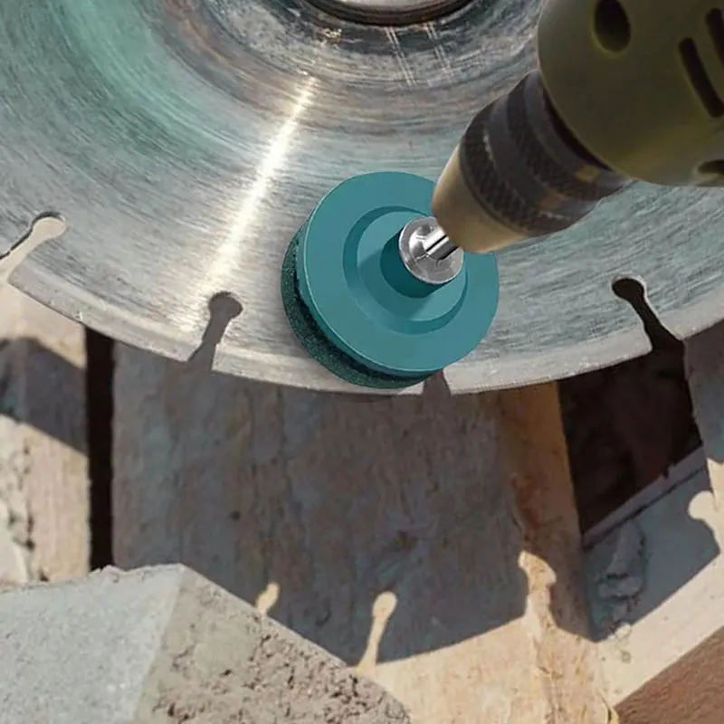 50mm Universal Power Rotary Drill Faster Blade Sharpening Stone Garden