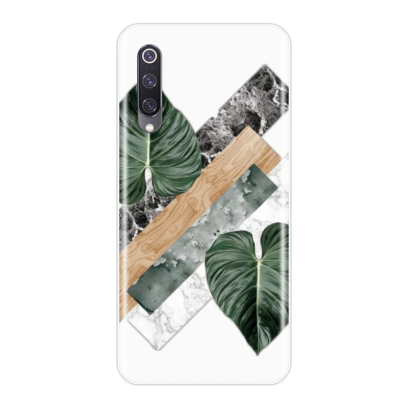 Чехол для телефона Xiaomi Mi A3 9 SE, мягкий ТПУ эстетический цветок с цветочным рисунком, красивая задняя крышка для Xiaomi Mi 9T 8 PRO, силиконовый чехол