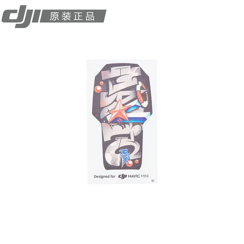 DJI Mavic YULAI Mini camera Body Creation Kit Цветная Мозаика крутые креативные наклейки