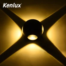 4 Вт алюминиевый настенный светильник светодиодный, современный, скандинавский, для помещений, для улицы, для гостиной, для улицы, водонепроницаемый, для крыльца, для сада, освещение