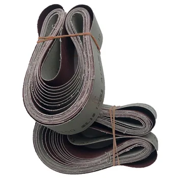 

10x Metal Sanding Belt 60 120 150 240 Grit Sandpaper Polish Band Abrasive Tools