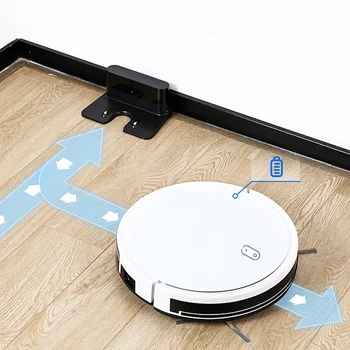 

360 Robotic Vacuum Cleaner Automatic Remote Control Cleaning Robot Sweeping Dust Sterilize Vacuum Cleaner Aspirador