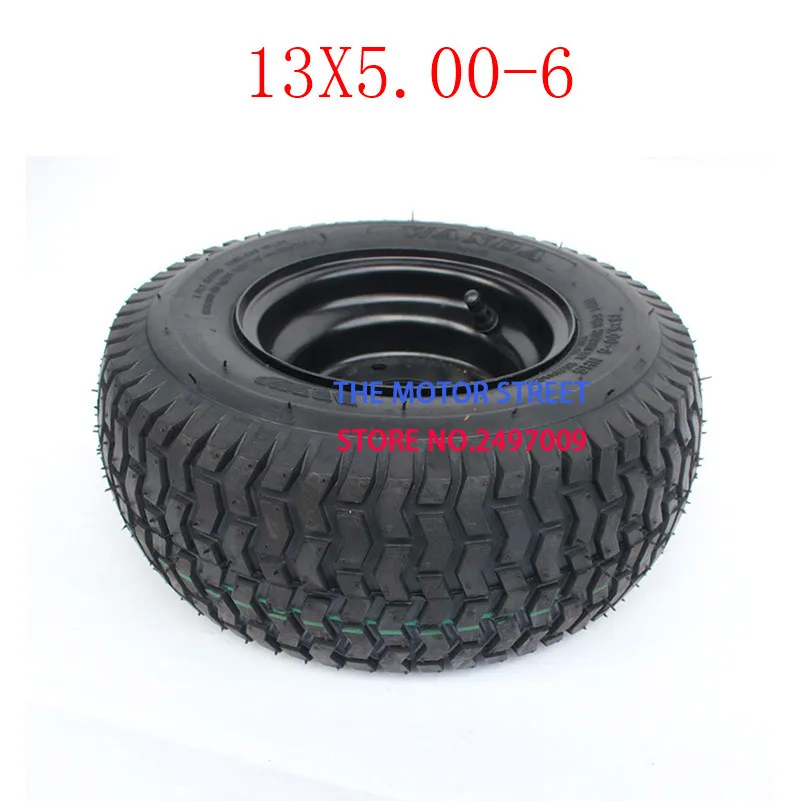 Картинг детская коляска ATV UTV 13X5. 00-6 дюймов бескамерное колесо шины с ступицей