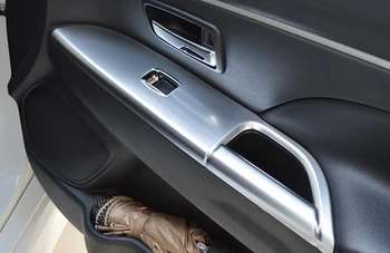 

For Mitsubishi RVR/ASX/Outlander Sport Accessories 2013-2020 ABS Matte 4 Pcs Interior Lifter Frame Trims LHD ONLY