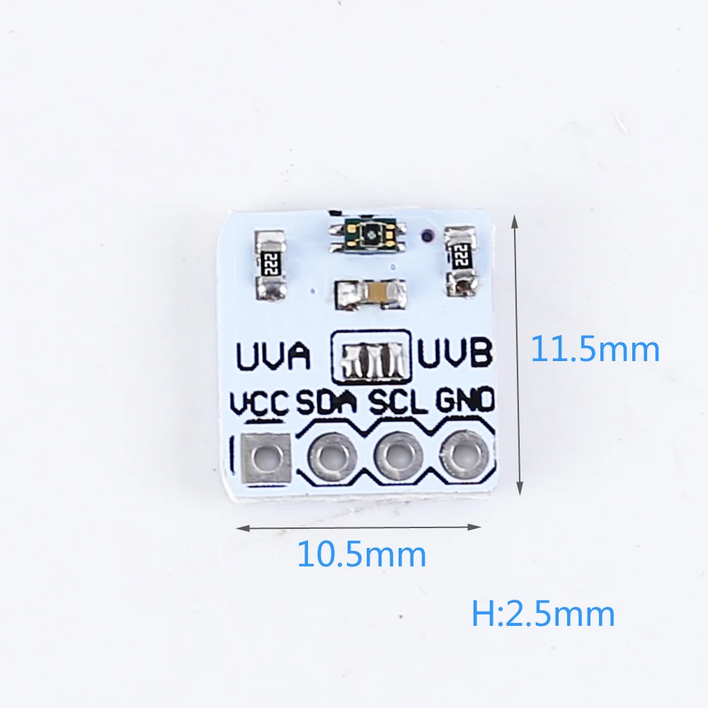 УФ-модуль обнаружения VEML6075 УФ-датчик 16 бит IIC для Arduino