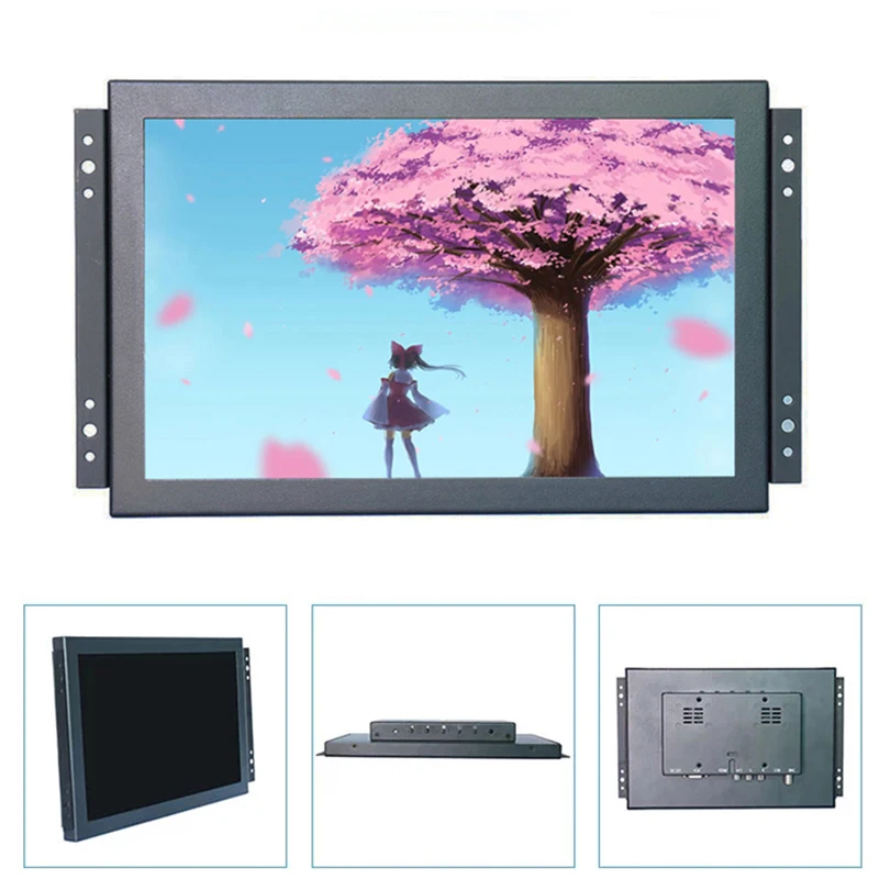 ZHIXIANDA10.1 ġ 1920*1200 ػ ݼ ̽  HDMI BNC VGA AV USB ̽   Ʈ ȭ