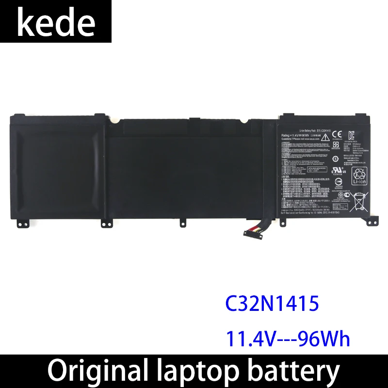 Kede аккумулятор для ноутбука C32N1415 для ASUS ZenBook Pro ROG G60JW N501JW UX501V G501J 11,4 V 95wh