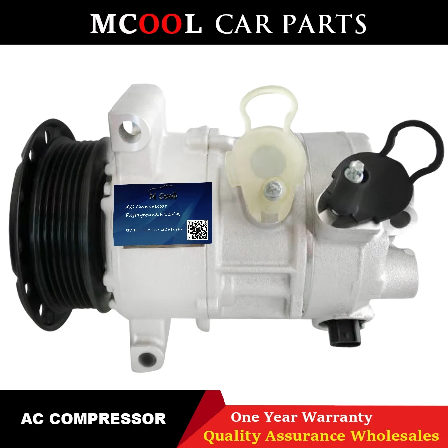 

FOR 5SE12C 5SE12C AC Air Conditioner Compressor For Dodge Caliber L4 2007- 5058228AI 474150-0610 5058228AE 5058228AF