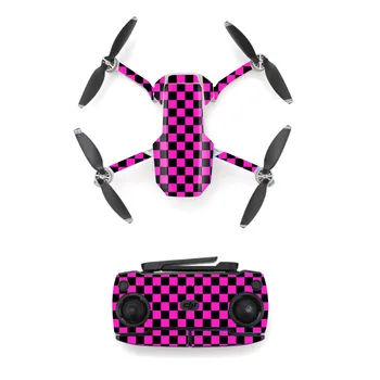 

Black Red Block Style Skin Sticker for DJI Mavic Mini Drone And Remote Controller Decal Vinyl Skins Cover
