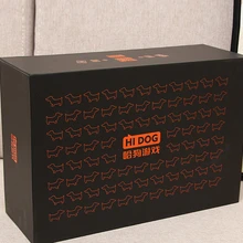 Профессиональный производитель изготовленный на заказ логотип из двух частей подарочная коробка Китай роскошный ящик ювелирные браслеты черная бумажная упаковка(GF-160