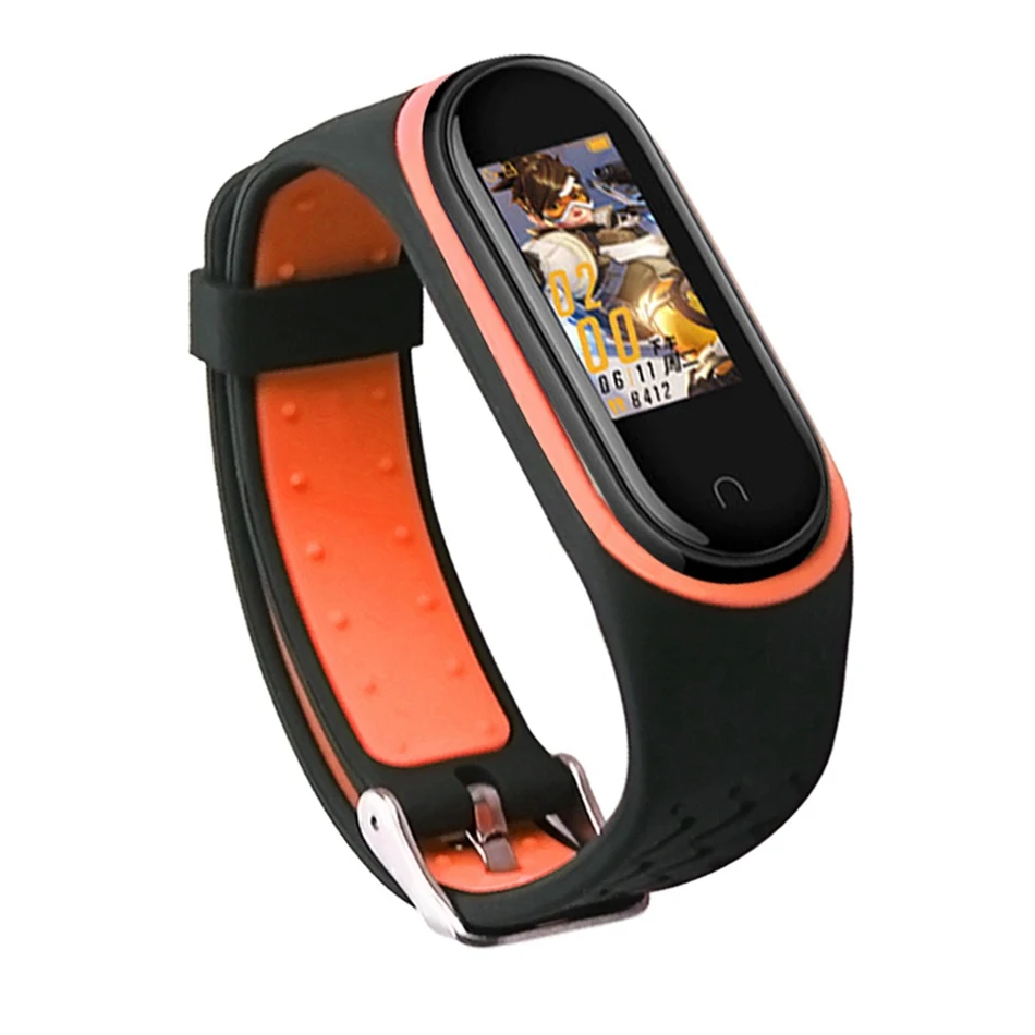 Для Xiaomi mi Band 4 спортивные часы на ремешке силиконовый браслет для mi Band 3/4 браслет Smart mi band 4 NFC ремешок Карлос Корреа аксессуары