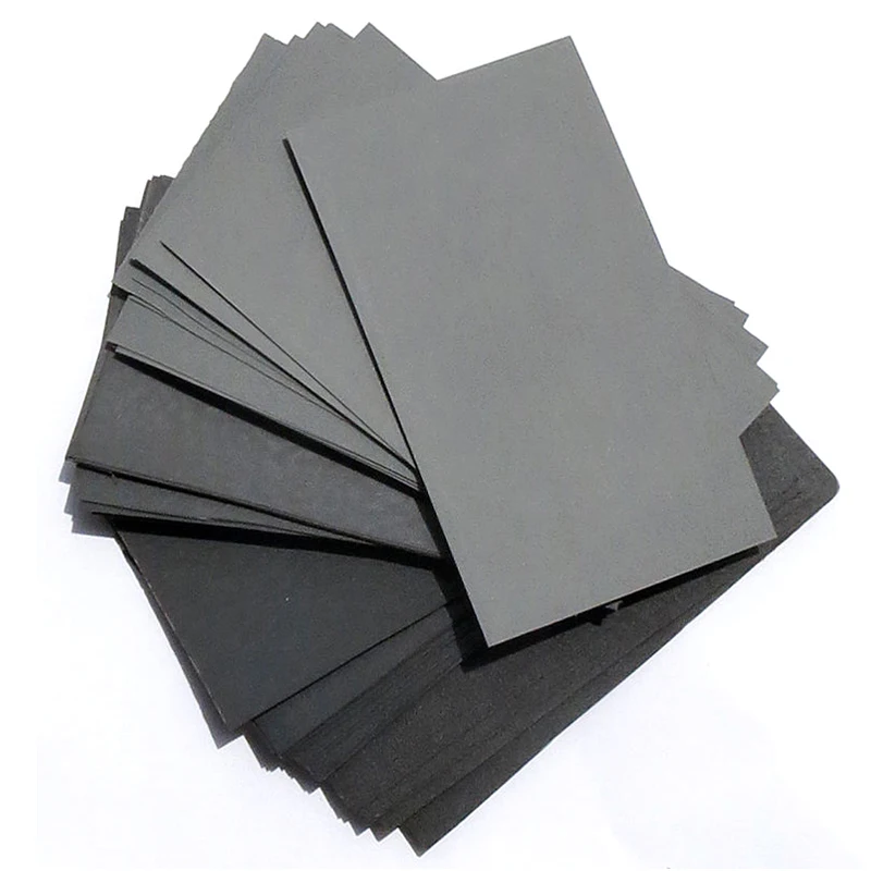 4pcs 9/" x 11/" 2500 Grit Wet and Dry Sandpaper Abrasive Waterproof Paper Sheets