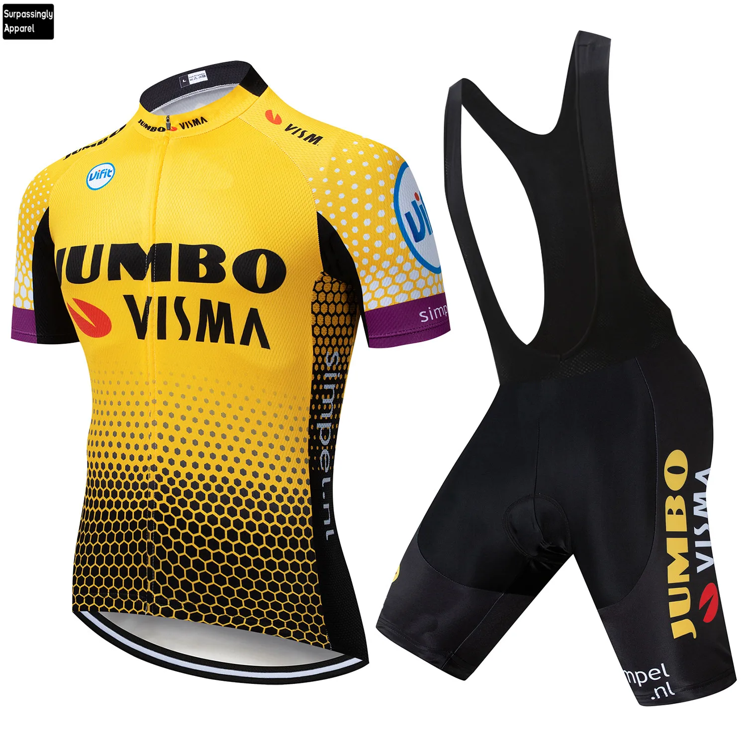 Команда JUMBO VISMA велосипедная майка 20D гелевая накладка велосипедные шорты наборы мужские Ropa Ciclismo Maillot Culotte Biycling топ низ костюм