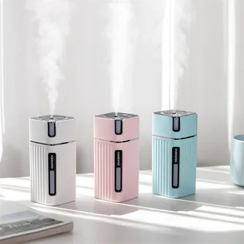 

Air Humidifier Eliminate Static Electricity Clean Air Care for Skin Nano Spray Technology Mute Design 7 Color Lights Car Office