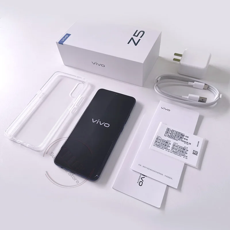 Vivo Z5 поддержка глобальной rom Google Paly 6G 128G мобильный телефон 48MP+ 32MP 4 камеры лицо+ сканер отпечатков пальцев 1080*2340 полный экран