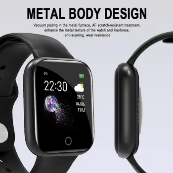 

Smart Watch Intelligent Bracelet Bluetooth Push Watch Health Alert Monitoring Sport Fitness Tracker Support Android IOS