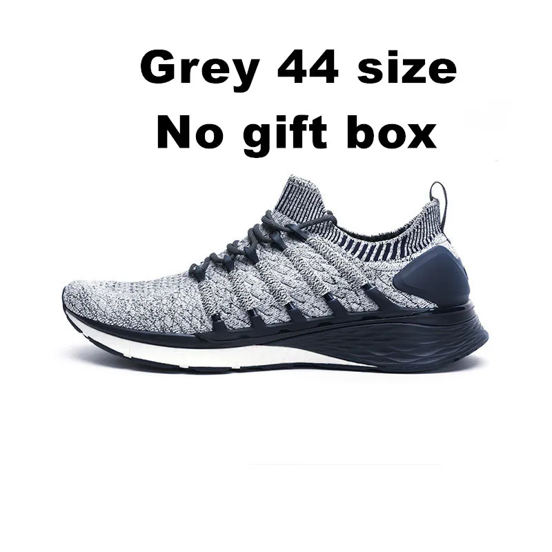Xiaomi Mijia кроссовки спортивная обувь 3 мужские кроссовки попкорн облако бомба 6 в 1 Uni-moulding 3D Fishbone система блокировки - Цвет: grey 44 no gift box