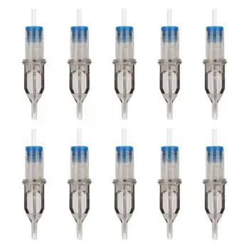 

10Pcs/Set Disposable Eyebrow Tattoo Cartridge Needles Microblading Needle M1 Series Tattoo Machine Microblading Needle