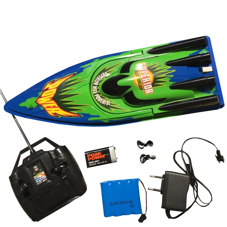 

Medium Remote Control Boat Rechargeable Remote Control Speedboat Electric Toy Boat Model Hot Sales Low Price