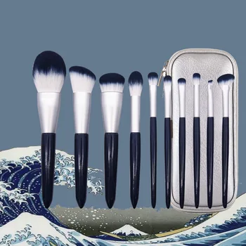 

New Products 10 Bi Hai Chao Sheng Makeup Brush Set Super Soft Beginner Novice Beauty Tool a Generation of Hair