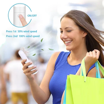 

TQ-FS-01 Portable Handheld Mini Night Light Fan Charger USB Foldable Multipurpose Fan Rechargeable Desktop Fan