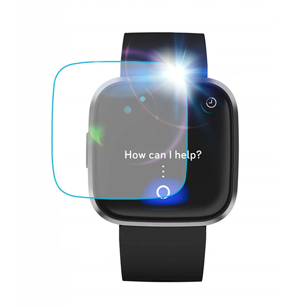 Для Носимых устройств 1 шт. прозрачная пленка закаленное стекло Защита экрана для Fitbit versa 2 Смарт-часы для relogio inteligente