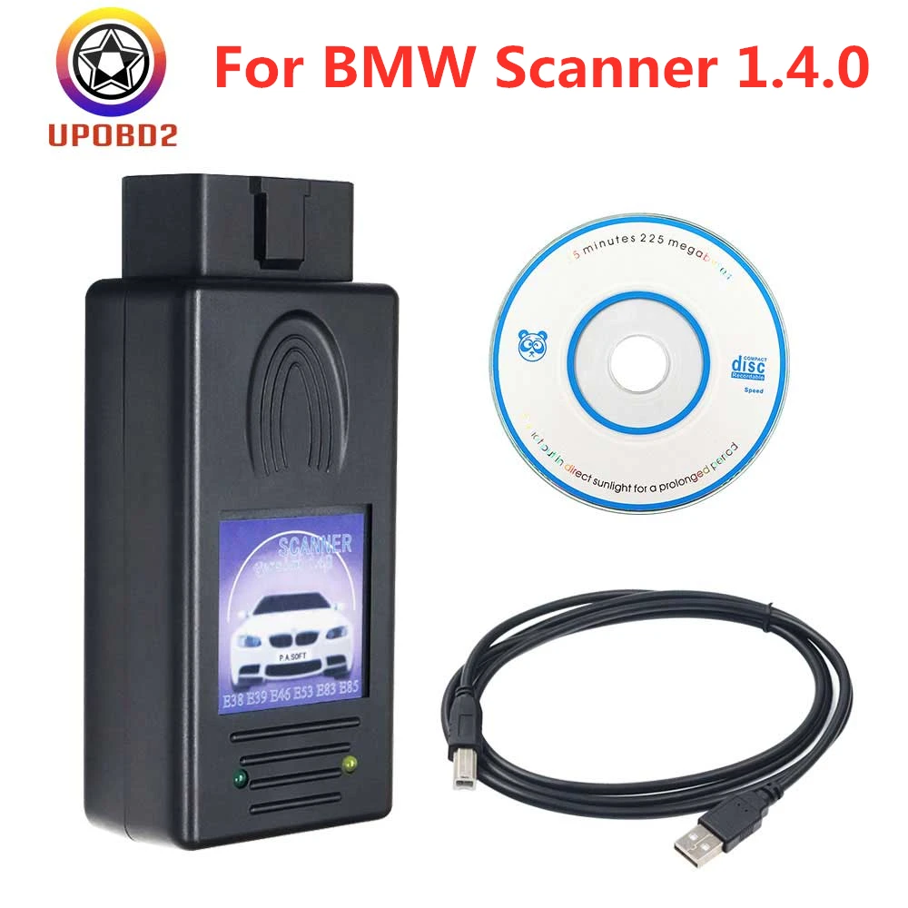OBD2 Scanner For BMW 1.4.0 FTDI Chip USB Cable OBDII Diagnostic Interface Series Unlock Version | Автомобили и мотоциклы