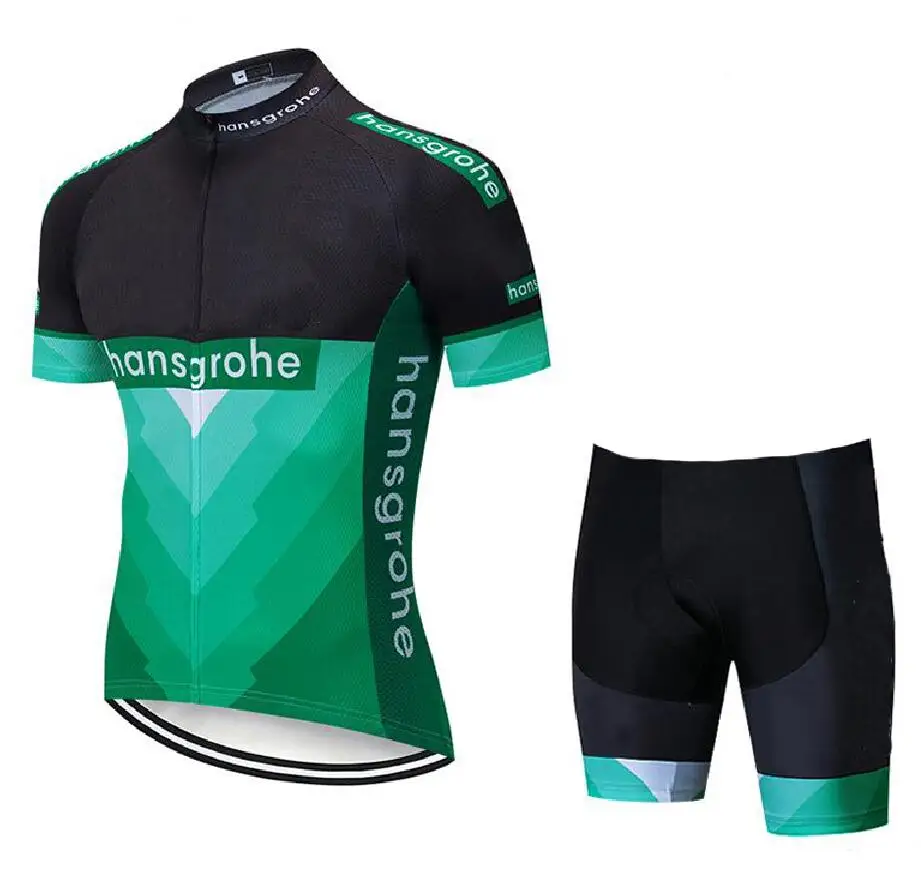 cycling set 6 Новинка, Hansgrohe, командная одежда для велоспорта, Джерси, roupa ciclismo, комплект с шортами, дышащая рубашка, Майо, ciclismo, Мужская одежда, Майо, Culotte - Цвет: cycling set 6