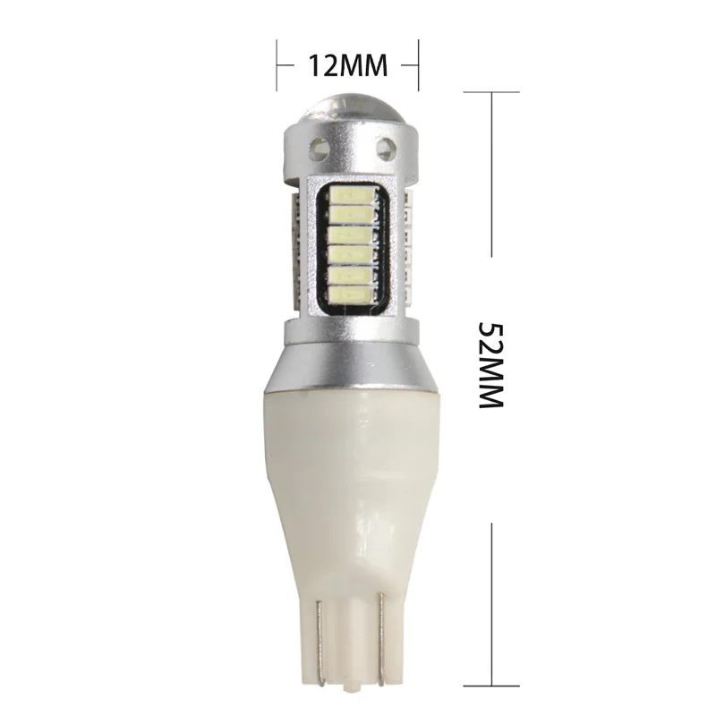 1 шт. W16W светодиодный T15 Светодиодный лампочки Canbus 4014 30SMD ошибок Резервное копирование свет 921 912 W16W светодиодный лампы автомобиля задний фонарь 6000 К ксенон белый