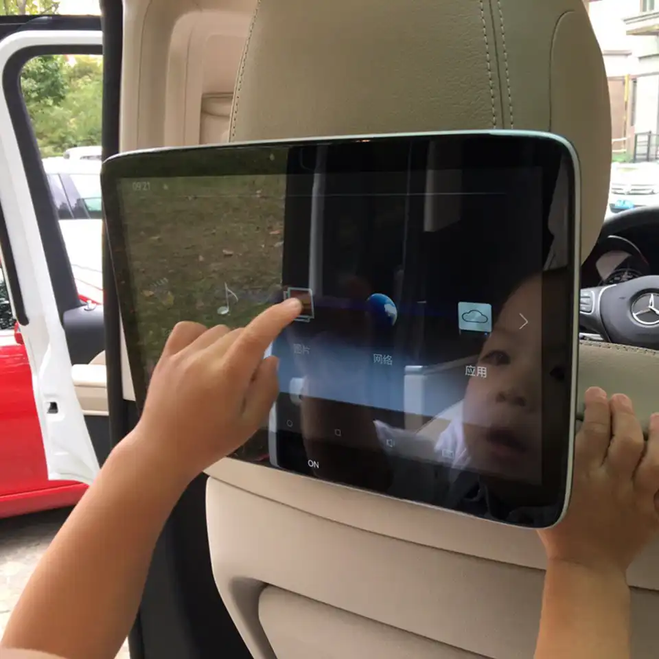 Новинка 2020 Электроника 11,6 дюймов автомобиля Android 9,0 dvd-плеер для подголовника с монитором для Mercedes-Benz 207 2014 заднего сиденья Развлечения