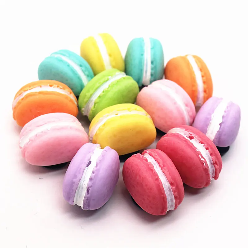 Re-ment Macaron, украшение для обуви, мини, смола, безопасность, нетоксичные садовые аксессуары для обуви, подвески, подходят для Croc jibz, Детские вечерние, X-mas, подарок