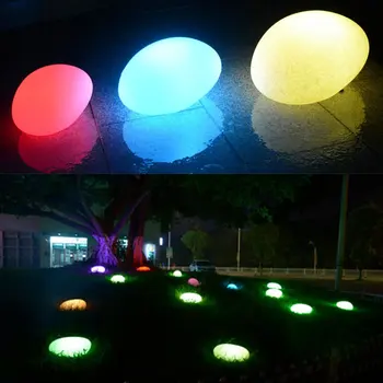 Geplaveide Lamp Led Solar Licht Lampen Tuin Verlichting Afstandsbediening Kleurrijke Tuin Decoratie Waterdichte Zwembad Bal