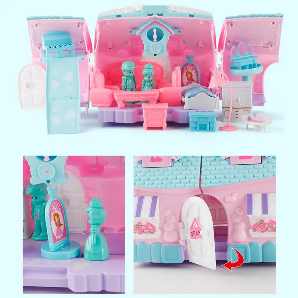 Принцесса деформации вилла волшебный замок дом дети ролевые игры игрушка для девочки