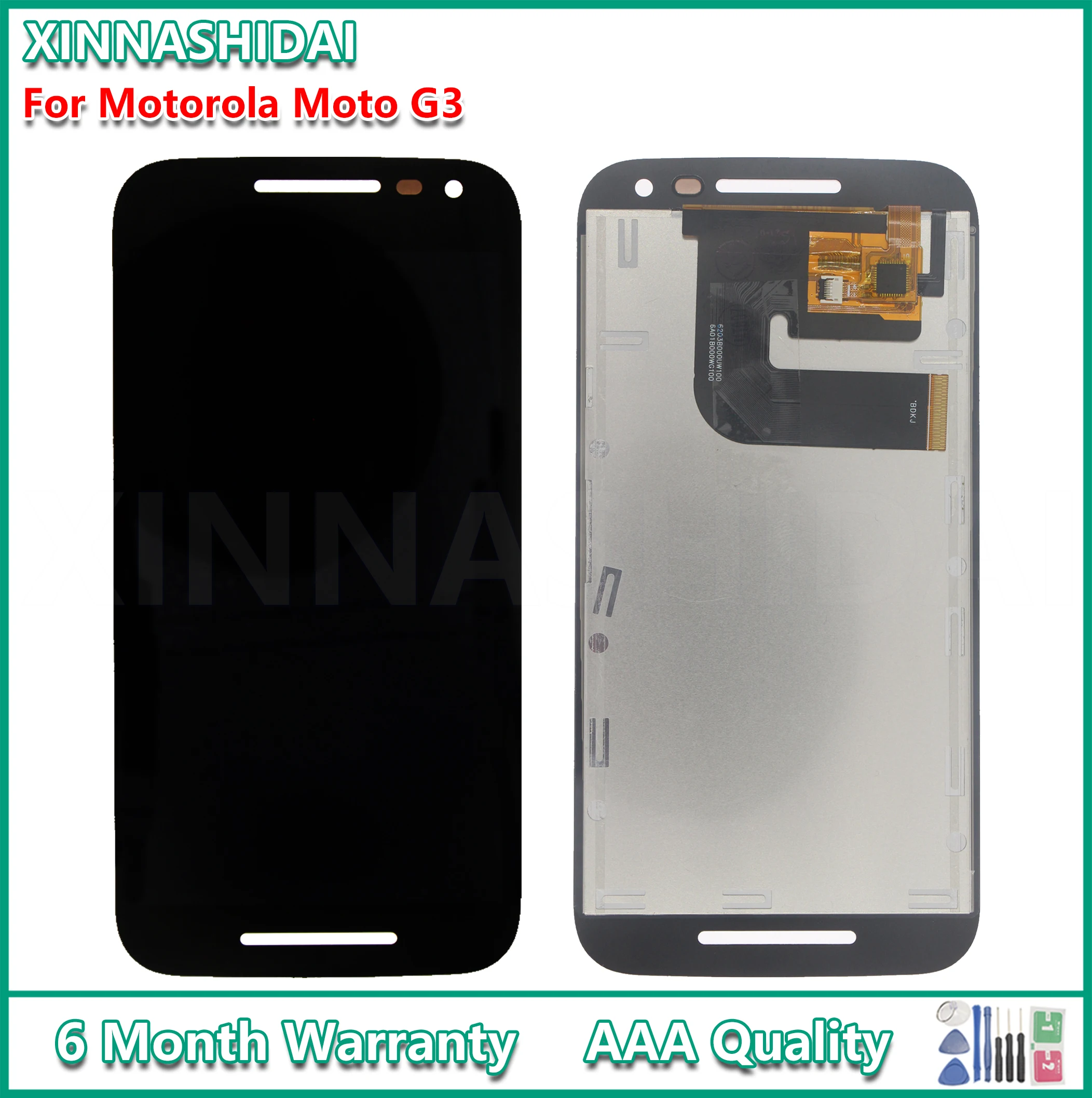ЖК-дисплей для Motorola Moto G3 G 3rd Gen XT1544 XT1550 XT1540 XT1541 с сенсорным экраном в сборе замены |