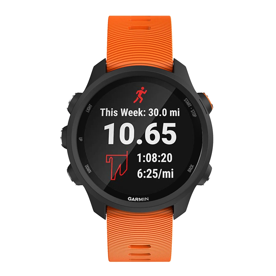 Для Garmin Forerunner 245 245M 645 Vivoactive 3 умный Браслет ремешок для часов цветной браслет 20 мм