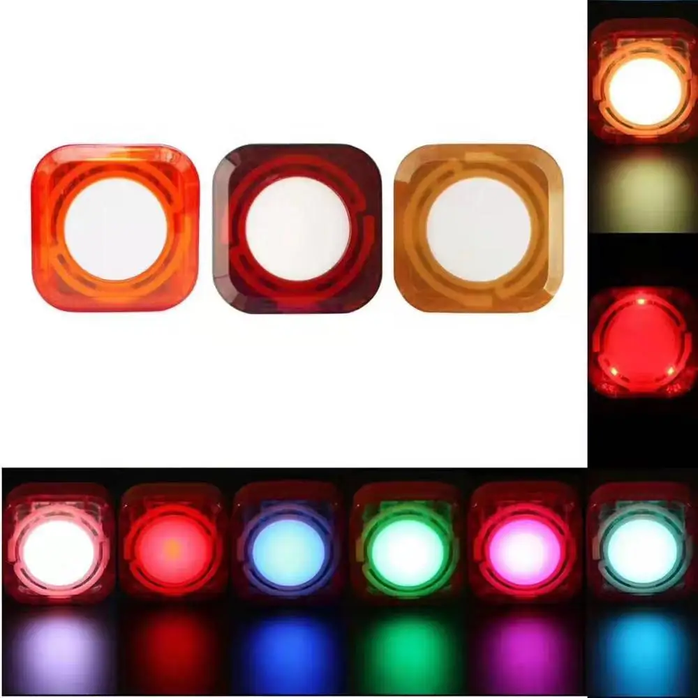 

7 Color Multi-Functional Waterproof RGB Night Light Light USB Intelligent Rechargeable Mini Electronic Candle Night